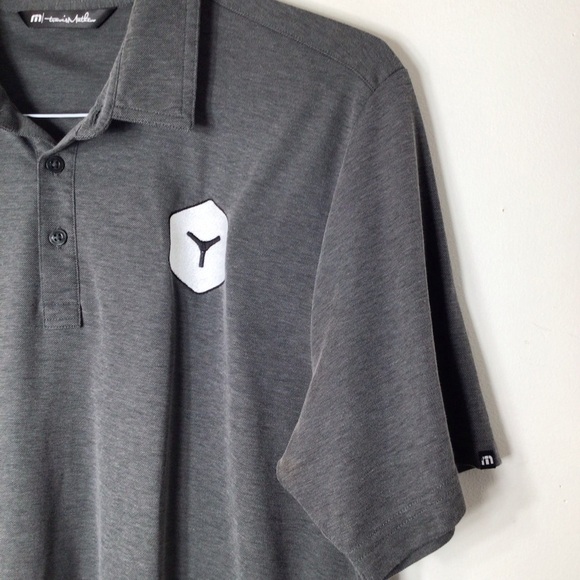 Travis Matthew polo shirt men xl grey - Picture 3 of 9